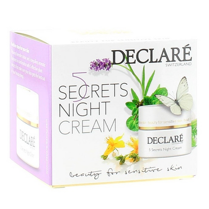 declare Creme Calmante e Regeneradora Noite declaré 5 Secrets Night 50ml